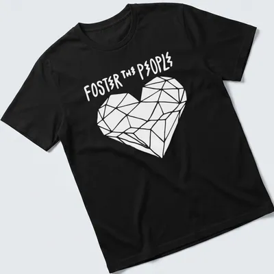 Foster The People t-shirt with the band name in a modern font