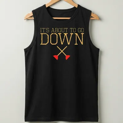 Funny shirt featuring playful plungers and humorous text about plumbing. — printed on a tank top