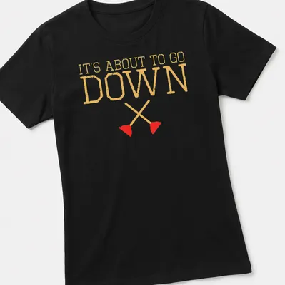 Funny shirt featuring playful plungers and humorous text about plumbing. — printed on a women's shirt