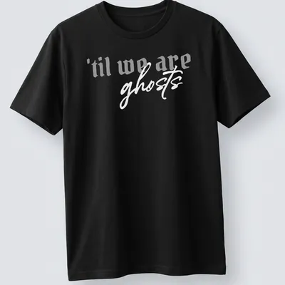 Elegant typography reads 'til we are', suggesting lasting connections and relationships.